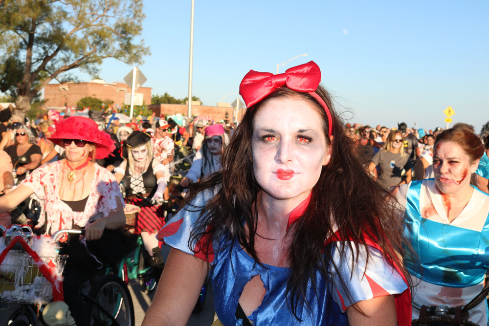 Zombie Bike Ride 2018 photo - Duval Street, Key West